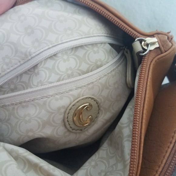 Brown Faux Leather Crossbody - Picture 5 of 8